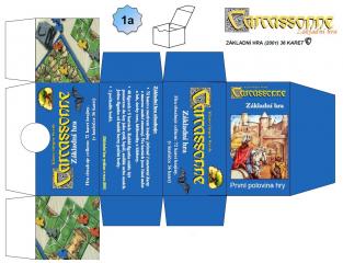 Carcassonne: Základní hra + Kruhy v obilí I krabička